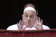 El papa Francesc en la seva compareixença durant la benedicció Urbi et Orbi el passat diumenge a Roma.