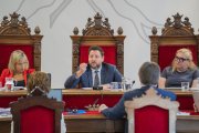 Imatge de la sessió plenària que va tenir lloc ahir a l’Ajuntament de Tarragona.