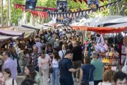 Centenars de persones van passejar-se per la fira el darrer cap de setmana.