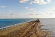 Imagen de la playa del Trabucador.