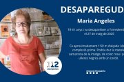 Imatge difosa pels Mossos per tractar de localitzar a la Maria Ángeles.