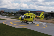 Imatge d’un helicòpter d’emergències.