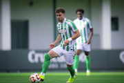 Imatge de Marcos Fernández amb el filial del Betis.