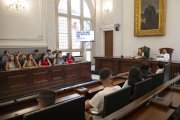 Fotografia de la sessió de presentació de propostes del Consell de Joves dels Instituts de Reus 2025.