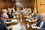 El Grup Impulsor de l’Àrea Metropolitana del Camp de Tarragona es va reunir al Palau de la Diputació.