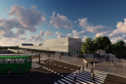 Recreació virtual de l’Estació Intermodal de Vila-seca.