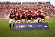 Imatge d’un dels darrers onzes inicials del Nàstic de la temporada 2024/2025.