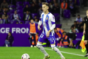 El vendrellenc Kenneth Soler en el seu debut a Segona Divisió amb l'Espanyol.
