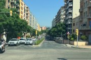 Imatge del tram de l'avinguda Catalunya que quedarà afectat per les obres.