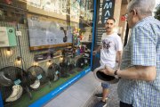 Imatge d’arxiu d’una botiga d’electrodomèstics.