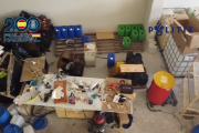 Imatge del laboratori de droga sintètica a Amposta.