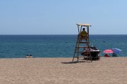 La torre de vigilància aquàtica de la platja de Pals