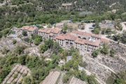 Vista aérea del pueblo naturista de El Fonoll.