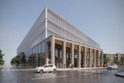 Imatge virtual del futur Fòrum de la Justícia de Tarragona.