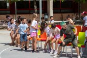 El programa ‘Conviu l’estiu’ es desenvolupa a l’Escola Mowgli, entre altres espais.