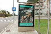 Imatge d'un dels cartells de la campanya instal·lat a Calafell.