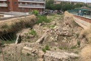 Imatge de la reserva arqueològica del carrer Eivissa.