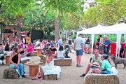 Imatge d’arxiu de la zona de bar en la darrera edició del Festival Pròleg de Cambrils al parc del Pescador.
