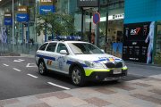 Imatge d'arxiu d'un cotxe de la policia andorrana