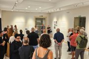 Inauguració del projecte 'Fer Negre' de Leonardo Escoda al Palau de Bofarull de Reus.