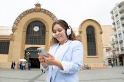 La Plaça Corsini és el punt final de l’itinerari sonor i epicentre del Mercat Central de Tarragona.