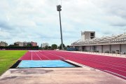 Imatge d’arxiu de les pistes d’atletisme de l’Estadi Natalia Rodríguez, a l’Anella Mediterrània.