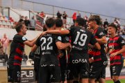 Els jugadors del Reus FC Reddis celebrant un gol a l’Estadi Municipal.