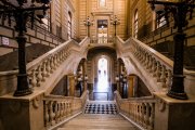 Fotografia d'arxiu de l'interior del Palau Municipal de Tarragona.