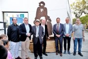 El membre més antic de l'entitat, Lluis Recasens, va inaugurar l'obra.
