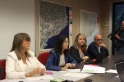 La consellera d’Interior, Núria Parlon, encapçala la reunió del consell assessor del Pla Inuncat, al Centre de Coordinació Operativa de Catalunya CECAT, a Barcelona.