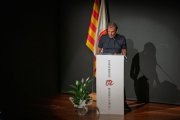 El fundador d'Open Arms, Òscar Camps, durant la inauguració del curs acadèmic 2025-2026 de la URV