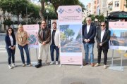 Imatge dels impulsors del projecte d'intervenció a la Rambla Nova de Tarragona.