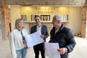 L'obra pendent preveu renovar la graderia de la sala principal de l'auditori Felip Pedrell, el paviment i les butaques