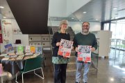 Fotografia de l’acte de presentació del 10è aniversari de la Biblioteca Pere Anguera.