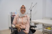 Hanan Riyani, psicòloga i terapeuta, a la seva consulta a Reus.