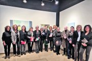 Diverses representants del col·lectiu en una presentació a la Galeria Anquin’s de Reus.