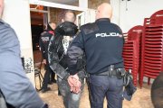 Imatge d'una de les detencions realitzades al Vendrell.