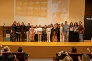 L’entrega dels guardons va comptar amb la presència del professorat i alumnes dels diferents centres.