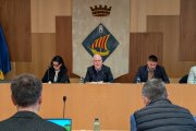 L'alcalde Pere Granados presentant els pressupostos del 2026.