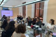 Imatge de la reunió entre els representants de les administracions implicades en l’elaboració del PDU metropolità del Camp de Tarragona.