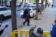 Imatge de l'entrada de José Luis Ábalos al Tribunal Suprem aquest dijous