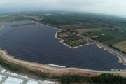 Imatge d'arxiu de la planta solar fotovoltàica Constantí-42.