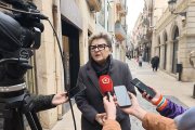 La portaveu de Junts per Reus, Teresa Pallarès, ahir.