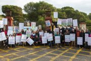 SOS Costa Daurada va organitzar ahir una jornada festiva i reivindicativa a la zona afectada pel projecte.