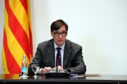 El president de la Generalitat, Salvador Illa, encapçala la primera reunió de la Taula del Senglar