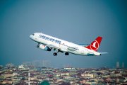 Imatge d'un avió de Turkish Airlines.