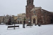 Imatge del municipi de Prades nevat