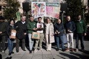 Imatge de l'entrega de premis del concurs de menjar calçots