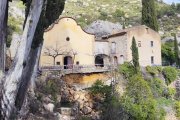 Col·lapse parcial d’un mur a l’entorn de l’ermita de Sant Joan de Cornudella