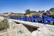 El projecte ha inclòs l’eixamplament del pont sobre el torrent del Caus